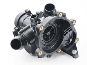 ES#3640303 - 06L121111M - Thermostat - (NO LONGER AVAILABLE) - Includes housing and gasket - Genuine Volkswagen Audi - 