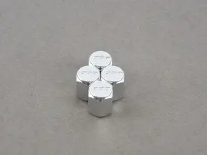 APR Valve Stem Caps - Set Of 4 - Silver