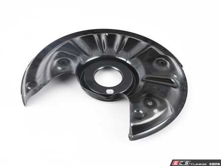 ES#2738142 - 5Q0615612F - Rear Dust shield - Right - Keeps dirt and dangerous debris away from the brakes - Genuine Volkswagen Audi - Audi Volkswagen