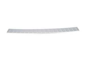 ES#3554572 - 5G9061195BA7W - Edge Protection Strip - Brushed aluminum - Brushed Aluminum protective strip for the top of your rear bumper cover - Genuine Volkswagen Audi - Volkswagen