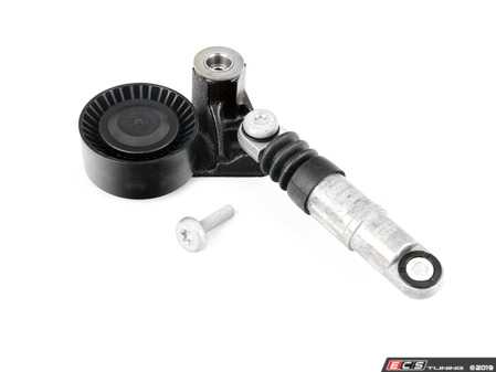 ES#3272669 - 94810235904 - Accessory Belt Tensioner Assembly - Includes roller and bracket - Genuine Porsche - Porsche