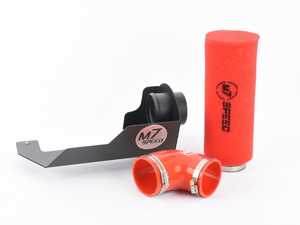 ES#3098125 - 56-312111 - M7 Speed MAXX-FLO Air Intake System - Low restriction foam air filter which adds more air flow : black powdercoat
: Red elbow : foam filter - M7 Speed - MINI