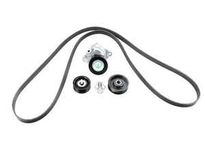 ES#2792677 - 0019931896KT4 - Accessory Belt Kit - Level 2 - Includes accessory belt, belt tensioner assembly and idler pulleys - Assembled By ECS - Mercedes Benz