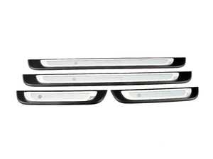 ES#2845002 - 8V4071300B - Illuminated Door Sills - Quattro - Featuring brushed aluminum-look trim and battery operation - Genuine Volkswagen Audi - Audi