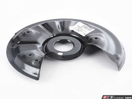 ES#2736968 - 5Q0615611F - Rear Dust Shield - Left - Keeps dirt and dangerous debris away from the brakes - Genuine Volkswagen Audi - Audi Volkswagen