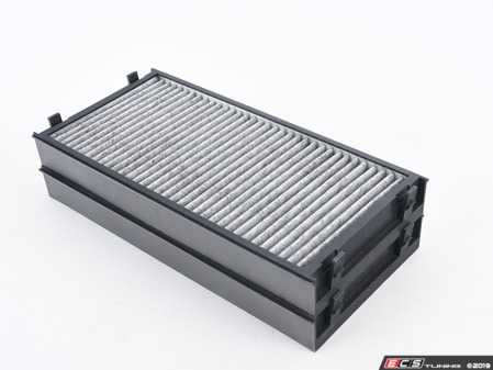 ES#261327 - 64119248294 - Cabin Filter / Fresh Air Filter Set - Activated Charcoal - Keep dust and allergens out of your vehicle with a new interior air filter - Hengst - BMW