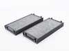 ES#261327 - 64119248294 - Cabin Filter / Fresh Air Filter Set - Activated Charcoal - Keep dust and allergens out of your vehicle with a new interior air filter - Hengst - BMW