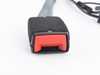 ES#2205140 - 5C6857755CYLZ - Front Seat Belt - Left - Satin Black / Fire Red - Genuine Volkswagen Audi - Volkswagen