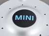 ES#65835 - 36136771001 - Hub Cap With MINI Logo Silver For R103 Wheel - Priced Each - Needed with new wheels or for lost caps - Genuine MINI - MINI