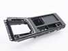 ES#3140447 - 5G1864263ATKMR - Center console shifter trim - Titanium black/brushed - This piece holds the shift boot assembly - Genuine Volkswagen Audi - Volkswagen