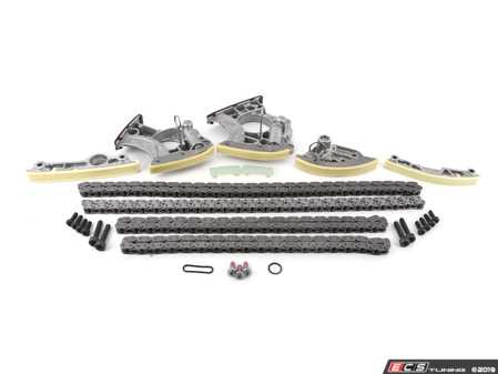 ES#2992123 - 079109469ALKT1 - Timing Chain Kit - Ultimate - Includes new tensioners, guide rails, chains, & securing hardware to service your timing chain - Assembled By ECS - Audi