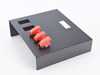 ES#3448728 - E36-CC-2W-E-3TS - E36 Center Console Panel - Includes 2 window switch cutouts, ES cutout, and 3 toggle switches - MKAH Motorsports - BMW