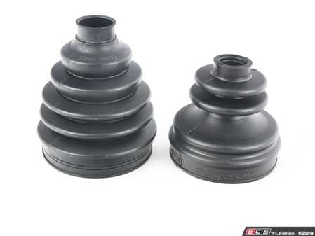 ES#2587120 - 3B0498203DKT2 - Front CV Joint Installation Kit - Includes all the boots and clamps you'll need to service one driveshaft - Assembled By ECS - Volkswagen