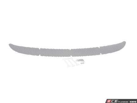 ES#2839876 - E90MESHBLK - GT3 Smile Vent Wire Mesh - Powdercoated Black - Includes straps and screws to sandwich grille between GT3 vent brackets and the straps - Rennline - Porsche