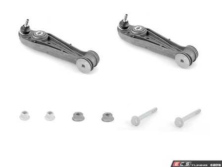 ES#3690662 - 99734105304KT1 - 997 / 987 Front Lower Control Arm Kit - Featuring Hamburg Technic Front Lower Control Arms and Genuine Porsche Hardware - Assembled By ECS - Porsche