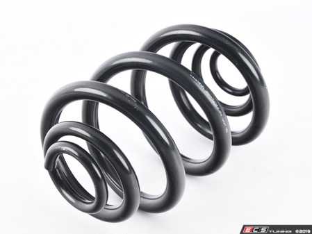 ES#3219259 - 38-129230 - B3 Rear Coil Spring - Priced Each - Simply and inexpensively replace sagging or cracked springs. Replacement in pairs is recommended. - Bilstein - BMW
