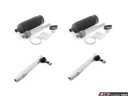 ES#3690667 - 99634713104KT5 - Tie Rod Service Kit - Inner, Outer Tie Rods with Clamps and Boots - Featuring OE Manufacturer TRW Components - TRW - Porsche