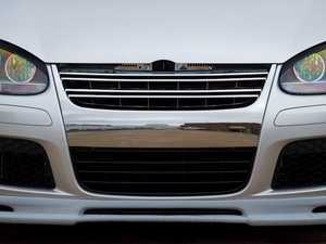 ES#1596848 - FKSG325 - Badgeless Grille Kit - Chrome - (NO LONGER AVAILABLE) - Sleak mean look for your MK5 golf or Jetta. Made from ABS plastic. - FK - 