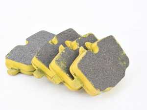 ES#3546118 - 493229 - RSL29 Yellow Endurance Racing Brake Pads - Rear - Popular street and endurance racing pad. Same friction material used in several European racing series. - Pagid Racing - BMW