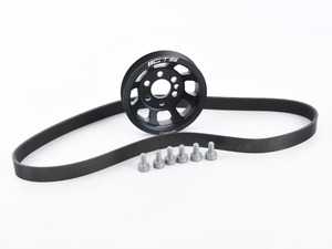 ES#2862935 - CTSHW0090 - Crank Pulley Kit - Includes Crank Pulley, Bolts, and Shorter Belt - CTS - Volkswagen