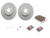 ES#3690840 - 0004213012KT4 - Front Brake Service Kit (322mm x 32mm Rotors) - Featuring ECS Coated Rotors and Akebono-Euro Ceramic Brake Pads. - Assembled By ECS - Mercedes Benz