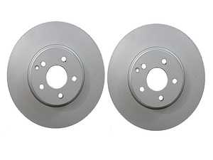 ES#3690854 - 000421121207KT - Front Brake Rotors - Pair (322x32) - Includes left and right front brake rotors - Meyle - Mercedes Benz