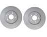ES#3690855 - 000421121207KT1 - Front Brake Rotors - Pair - Includes left and right front brake rotors - Pagid - Mercedes Benz