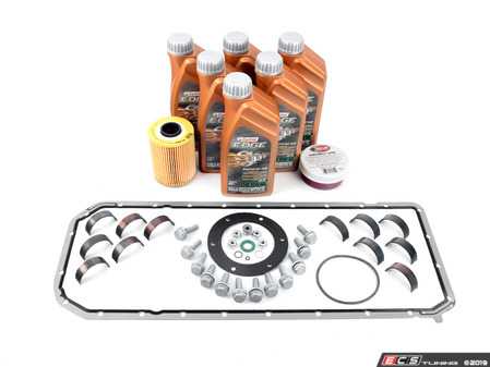 ES#3522146 - 11247835439KT5 -  BE Bearings Performance Rod Bearing Replacement Kit  - Includes everything needed for a rod bearing service, featuring BE Bearings upgraded rod bearings. - Assembled By ECS - BMW