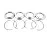 ES#3137191 - bbsx0923585KT - BBS PFS Ring - Set of Four  - 82mm OD 57mm ID. Includes four PFS rings and four PFS retaining clips - BBS - Audi Volkswagen