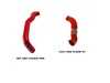 ES#3690920 - 56-330302 - High Flow Hot Side & Cold Side Pipes - Red - Upgraded Silicone hoses for the intercooler - M7 Speed - MINI