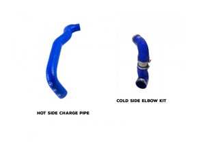 ES#3690935 - 60-330303 - High Flow Hot Side & Cold Side Pipes - Blue - Upgraded Silicone hoses for the intercooler - M7 Speed - MINI