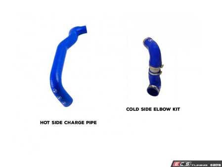 ES#3690935 - 60-330303 - High Flow Hot Side & Cold Side Pipes - Blue - Upgraded Silicone hoses for the intercooler - M7 Speed - MINI