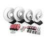 ES#2848084 - 8v0698151dBKT - Front and Rear Brake Service Kit - Featuring Meyle rotors and ECS DD23 ceramic brake pads. - Assembled By ECS - Volkswagen