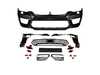 ES#4487738 - G30M5FT-FG-PDC - M5 Style Front Bumper Conversion W/ Fog Light Grilles - M5 looks without the M5 cost while retaining PDC - ECS - BMW