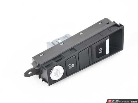 ES#2754914 - 3AB927137EWHS - Start/Stop Switch Panel - Located in the center console and includes switches for ignition, electronic parking brake, auto hold and ESP - Genuine Volkswagen Audi - Volkswagen