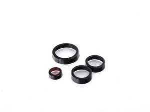 ES#3690754 - 023770ECS04-02KT - Audi B9 Billet Aluminum Control Ring Kit - NOTCHED - Black Anodized Small MMI - Set of four billet aluminum trim rings for your climate control, MMI, and volume knobs. - ECS - Audi