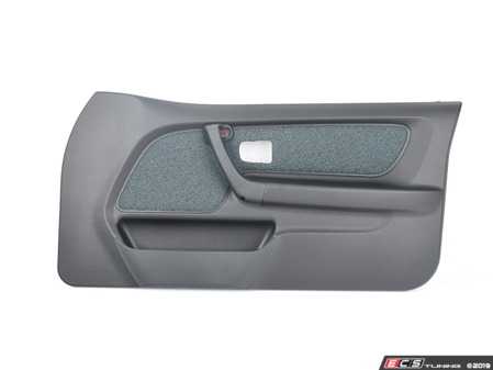 ES#97721 - 51412277102 - E36 Door Trim Panel - Front Right - Black/Mint - Genuine BMW - BMW