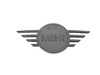 ES#3651427 - 51142465240 - Trunk Emblem Piano Black "Black Line" - Newer Design F54 - (NO LONGER AVAILABLE) - Upgrade that faded or damaged chrome with new black line badge - Genuine MINI - 