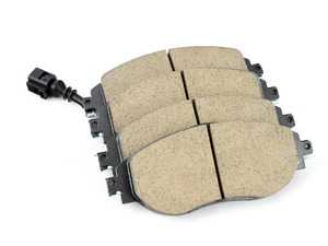 ES#3418473 - IS1500-SF1290 - Front Street Performance Brake Pad Set - With Wear Sensor - A brake pad that produces less dust compared to factory pads - iSWEEP - Audi Volkswagen