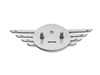 ES#3651429 - 51142465242 - Trunk Emblem Piano Black "Black Line" - Newer Design R50-R53, R56/R57/R58/R59, F55-F57 - (NO LONGER AVAILABLE) - Upgrade that faded or damaged chrome with new black line badge - Genuine MINI - 