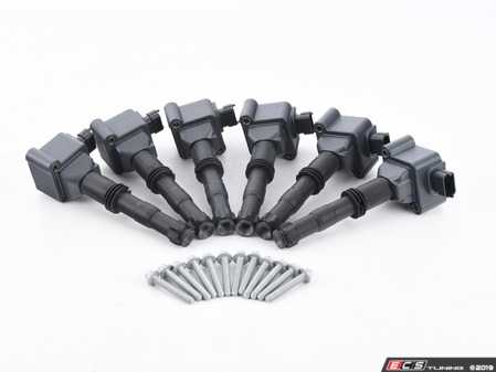ES#3613584 - 99760210702kt3 - Updated Beru Ignition Coil - Set Of Six - Updated style ignition coils with longer mounting bolts for your Porsche 996 / 986 - Beru - Porsche