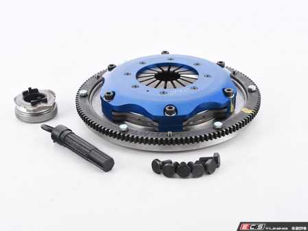 ES#3095616 - SV21MTR - R-Trim Twin Disc Clutch Kit - with Flywheel - Holds up to 800 lb-ft of torque! - Spec Clutches - Volkswagen