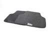 ES#3533922 - 17B061370 - Mojo Mats Floor Mat Set - Keep your interior showroom fresh with a set of four carpeted black floor mats with white JETTA lettering - Genuine Volkswagen Audi - Volkswagen