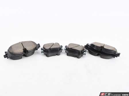 ES#3677996 - 3557817KT - Front & Rear Brake Pad Set  - Ceramic composite developed to meet low dust & noise requirements - Akebono - Audi Volkswagen