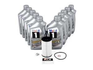 ES#3691046 - 2761800009KT4 - Genuine Oil Service Kit (0w-40) - Includes Genuine filter and Genuine Mobil 1 229.5 Spec oil - Assembled By ECS - Mercedes Benz