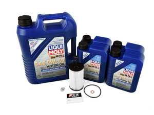 ES#3691044 - 2761800009KT2 - Liqui Moly Leichtlauf Oil Service Kit (5w-40) - Includes Hengst filter and Liqui Moly Leichtlauf High Tech 229.5 Spec oil - Assembled By ECS - Mercedes Benz