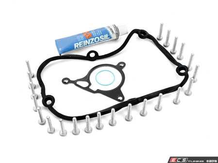 ES#3658439 - d176501a1KT1 - Valve Cover Gasket Kit - All the gaskets and hardware necessary when replacing your leaky valve cover gasket - Assembled By ECS - Audi