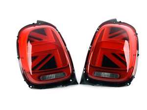 ES#3672087 - HMINI14TL-R2 - MINI Cooper Union Jack Led Taillights F56 F55 F57 - Set (Factory LED)** - Upgrade to Union Jack design tail lights for your MINI - Helix - 