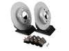 ES#2075213 - 1J0698087 - Rear Brake Service Kit - Including Meyle Rotors & ECS DD23 ceramic pads. - Assembled By ECS - Volkswagen