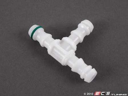 ES#433003 - 8D0955873 - Headlight Washer T-Fitting - Allows the washer system hose to split in two directions - Genuine Volkswagen Audi - Audi